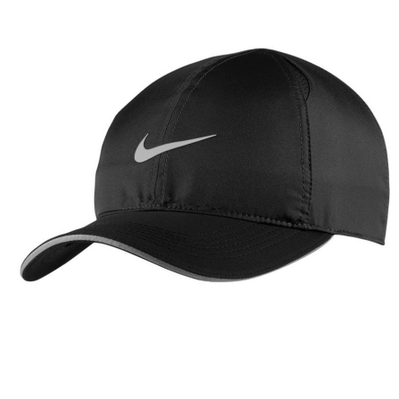 Czapka juniorska z daszkiem Nike Featherlight rozmiar MISC czarna