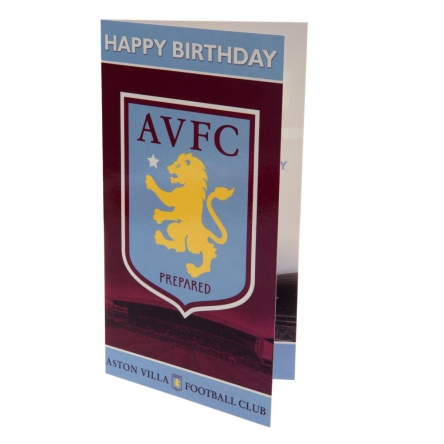ASTON VILLA - KARTKA URODZINOWA - 24H