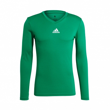 Koszulka adidas Team Base dł. rękaw rozmiar M zielona