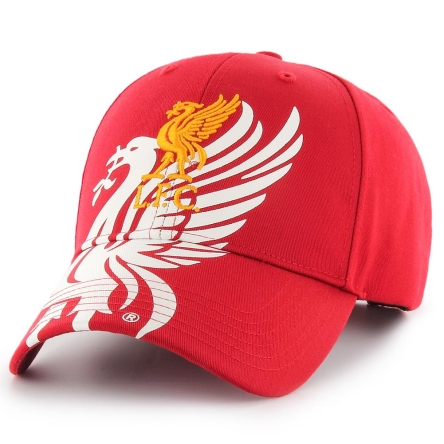 Liverpool FC - czapka Liverbird czerwona 