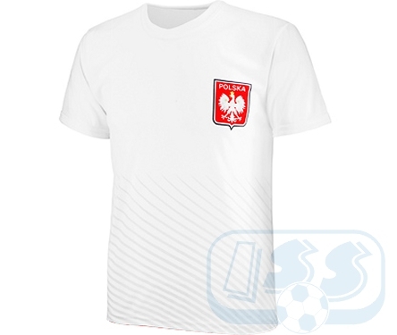 Koszulka kibica Polski biała