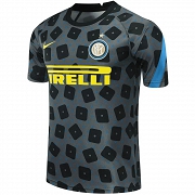 Koszulka Nike Inter BRT top SS PM rozmiar S szara