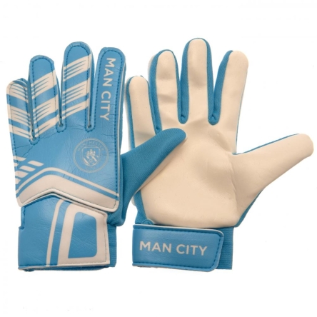 Manchester City juniorskie - rękawice bramkarskie