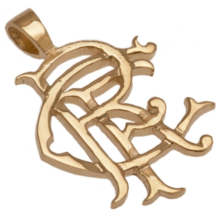 Glasgow Rangers - złota zawieszka