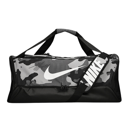 Torba Nike Brasilia 9.0 Printed rozmiar M szara