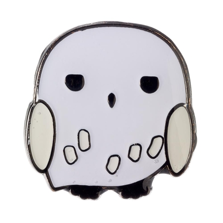 Harry Potter - odznaka Chibi Hedwig Owl