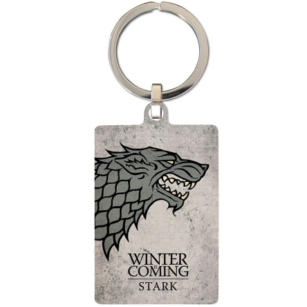 Gra o tron - breloczek metalowy Stark