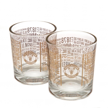 Manchester United - szklanki do whisky 