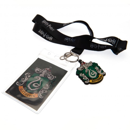 Harry Potter - smycz + breloczek Slytherin