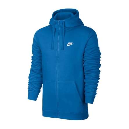 Bluza Nike NSW Club Hoodie FZ BB rozmiar M niebieska