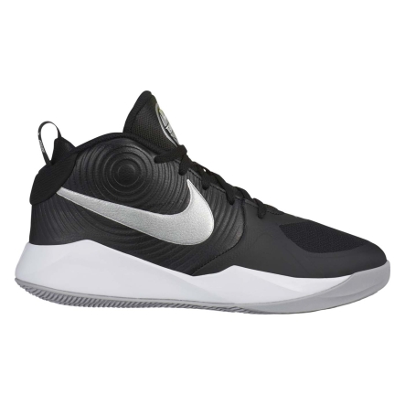 Buty Nike Team Hustle D 9 (GS) rozmiar 40 czarne/srebrne