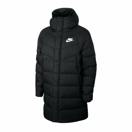 Płaszcz zimowy z kapturem Nike NSW Down Fill Windrunner rozmiar XL czarny