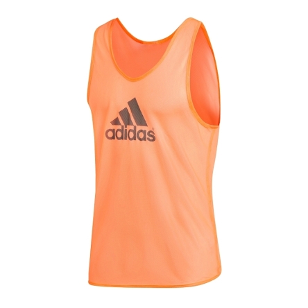 Znacznik adidas Bib 14 rozmiar M neonowy pomarańczowy