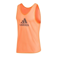 Znacznik adidas Bib 14 rozmiar M neonowy pomarańczowy
