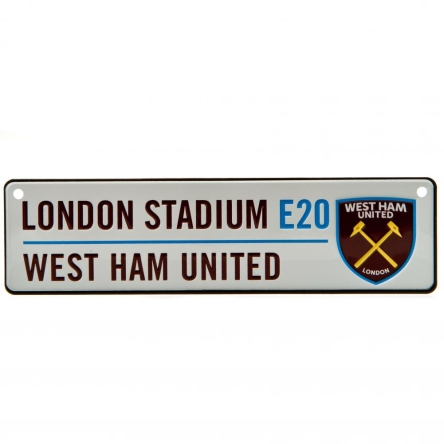 West Ham United - znak na okno