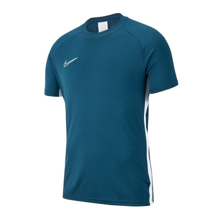 Koszulka juniorska Nike Academy 19 rozmiar M (140 cm) turkusowa