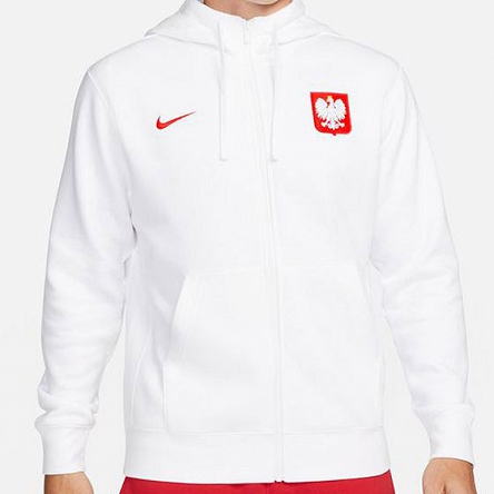 Polska - bluza z kapturem Nike 2022 biała