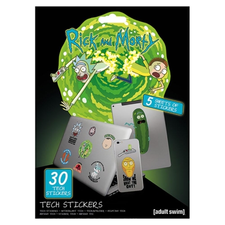 Rick i Morty - naklejki