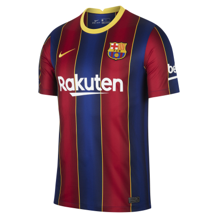 Koszulka Nike FC Barcelona 2020/21 Breathe Stadium Home rozmiar L czerwona/niebieska