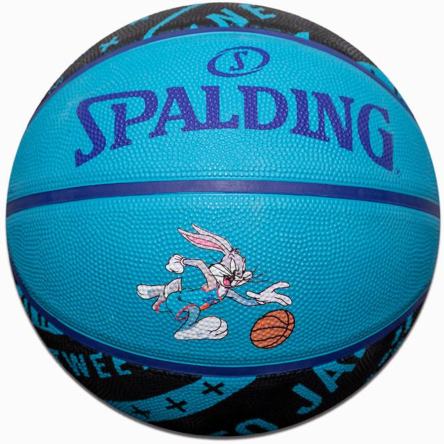 Piłka Spalding Space Jam Tune Squad IV rozmiar 7 niebieska