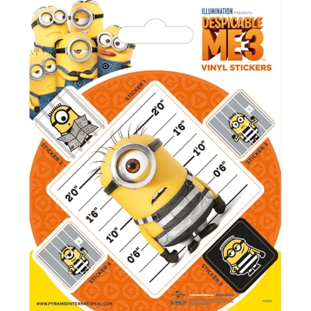 Minionki 3 - naklejki