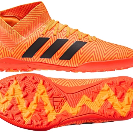 Buty juniorskie adidas Nemeziz Tango 18.3 TF rozmiar 38 2/3 pomarańczowe