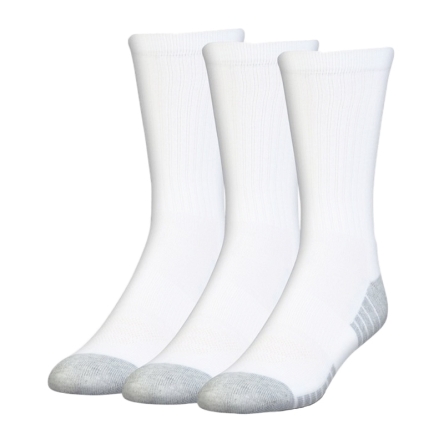 Skarpety Under Armour Tech Crew Socks 3P rozmiar L (42-47) białe