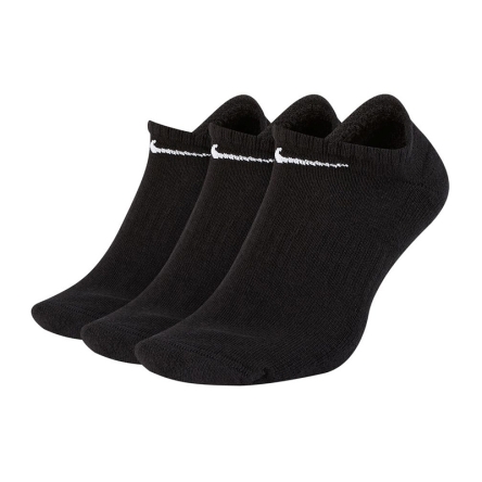Skarpety niskie Nike Everyday Cushion No Show 3-Pak rozmiar L (42-46) czarne