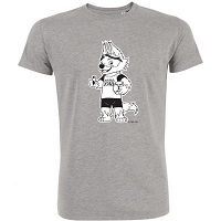 T-shirt MŚ 2018 Zabivaka szary