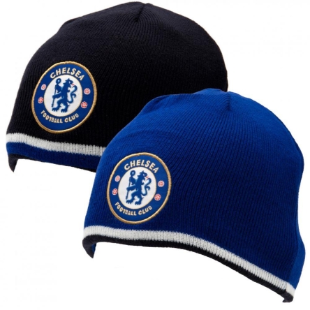 Chelsea Londyn - czapka zimowa dwustronna