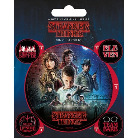 Stranger Things - naklejki