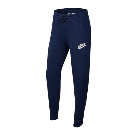 Spodnie juniorskie Nike JR NSW Club Fleece rozmiar XL (164 cm)  granatowe