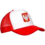 Polska - czapka z daszkiem z siatką (herb 1919)