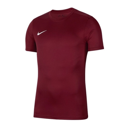 Koszulka juniorska Nike JR Dry Park VII t-shirt rozmiar XS (122 cm) bordowa