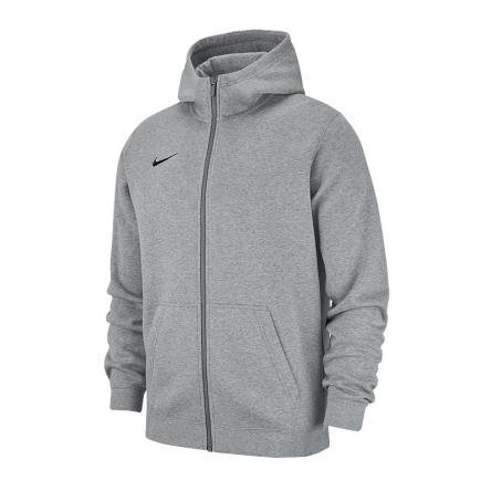 Bluza juniorska Nike JR Team Club 19 Fullzip Fleece Hoody rozmiar XL (164 cm) szara