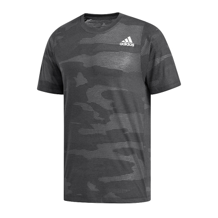 Koszulka adidas FreeLift Camo Burnout t-shirt rozmiar 2XL grafitowa