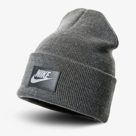 Czapka zimowa Nike U NSW Cuffed Beanie Fut Flash szara