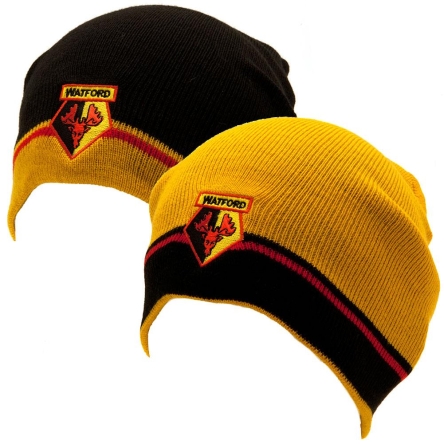 Watford FC - czapka zimowa dwustronna