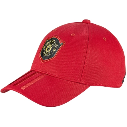 CZAPKA Z DASZKIEM ADIDAS MANCHESTER C40 rozmiar OSFL czerwona