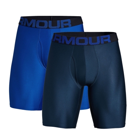 Bokserki Under Armour Tech 9'' 2Pac Boxers rozmiar L granatowe/niebieskie