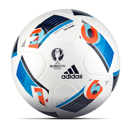 PIŁKA BEAU JEU EURO 2016 TOP GLIDER (ADIDAS) 18607