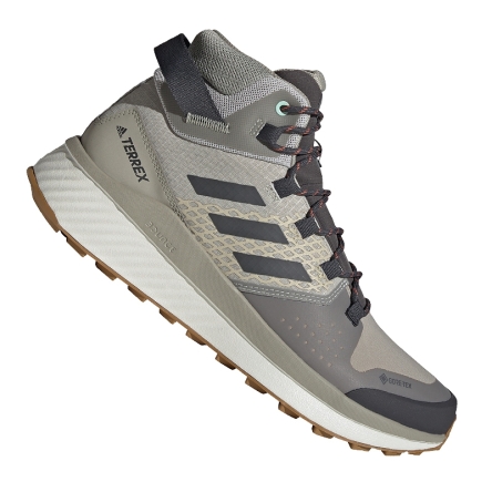 Buty trekkingowe adidas Terrex Folgian Mid GTX rozmiar 43 1/3 szare/oliwkowe