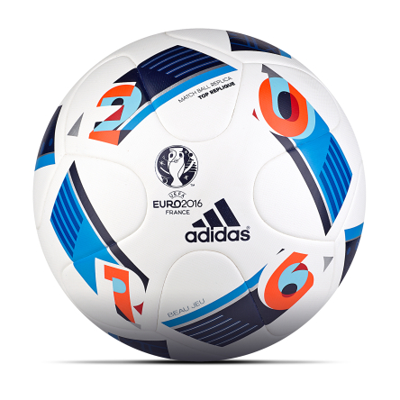PIŁKA BEAU JEU EURO 2016 TOP REPLIKA (ADIDAS) 18606