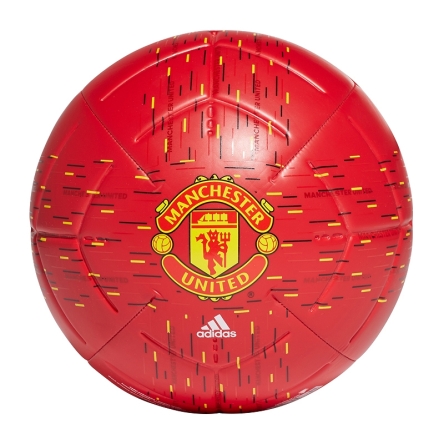 Piłka nożna adidas Manchester United Club rozmiar 4 czerwona