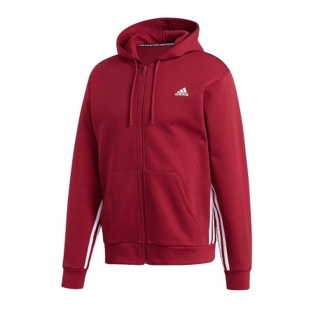 Bluza adidas MH 3S FZ rozmiar M bordowa