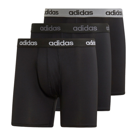 Bokserki adidas Climacool Briefs 3Pac rozmiar L czarne
