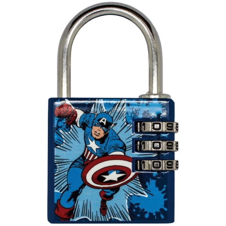 Marvel Comics - kłódka Kapitan Ameryka