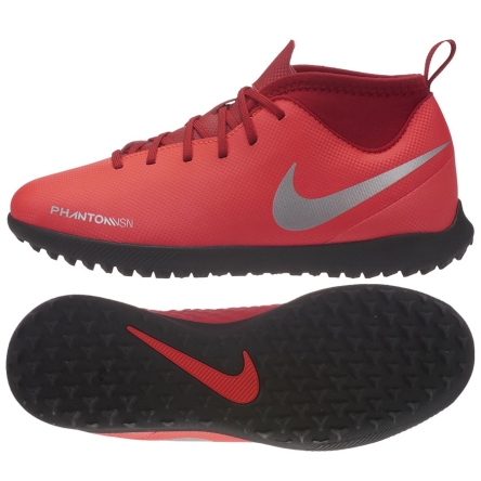 Buty juniorskie NIKE JNR PHANTOM VSN CLUB DF TF rozmiar 38 czerwone