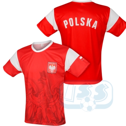 Polska - czerwona koszulka rozmiar L