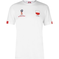 T-SHIRT POLSKA FIFA WORLD CUP 2018 (BIAŁY)